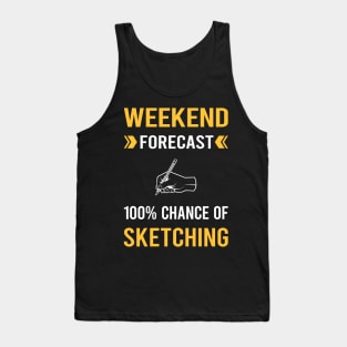 Weekend Forecast Sketching Sketch Tank Top